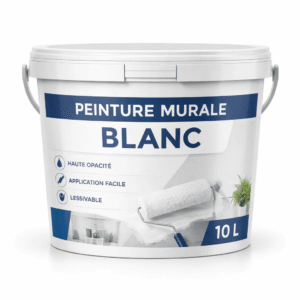 Peinture murale blanc 10 l
