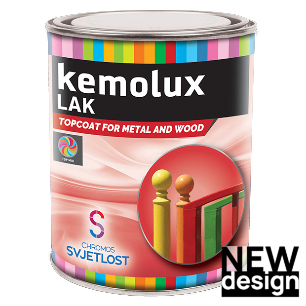 KEMOLUX Lak – Laque de finition pour métal et bois